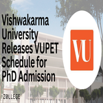 Vishwakarma University Releases VUPET Schedule for PhD Admission